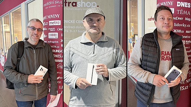 Programátor z Třince i věrný soutěžící. Čtyři členové iDNES Premium vyhráli nové iPhony