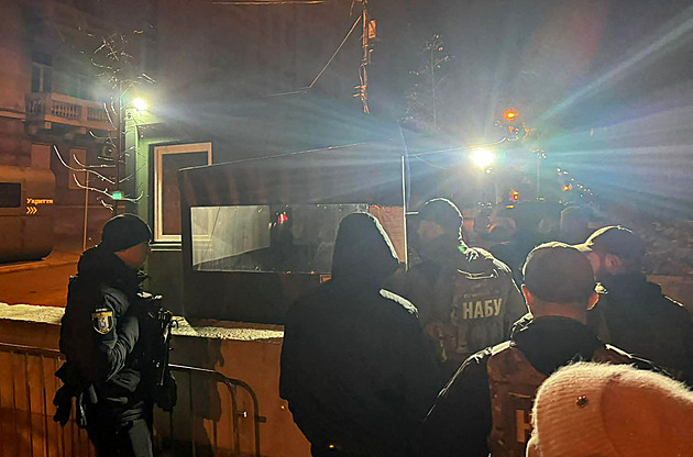 Protikorupční úřad zasahuje u Zelenského nejbližšího muže Jermaka