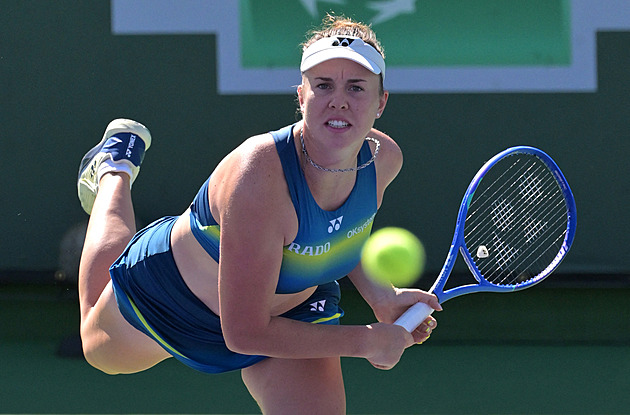 Nosková si v Indian Wells nepřidělávala potíže, Ealaovou smetla ani ne za hodinu